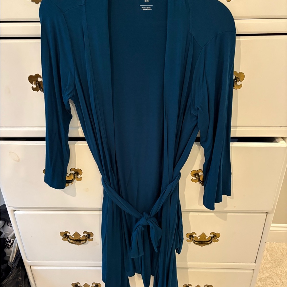 Posh Peanut Deep Blue Women's Robe
